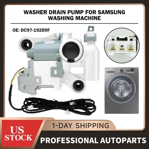 Washer Drain Pump Assembly Replacement DC97-19289F For Samsung Washing Machine