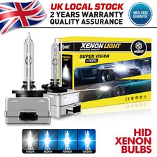 REPLACEMENT HID BULBS 2 x D1S 35W 6000K 8000K 10000K 12000K FACTORY XENON OEM