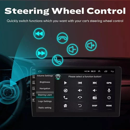 For 2005-2009 Ford Mustang CarPlay Android Auto Car Radio GPS Stereo Wifi Apple - Picture 7 of 16