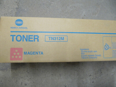 Konica Minolta Toner TN312M magenta 8938-707 neu OVP Original
