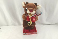 Dan Dee Rudolph Red Nosed Reindeer Dancing Musical 12" Plush NIB