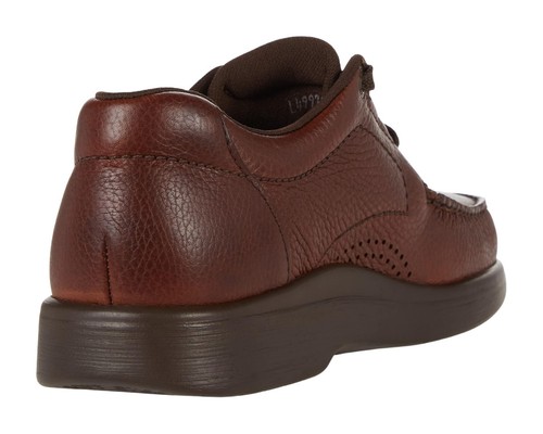 SAS Men's Shoes Bout Time Mulch Brown Lace Up - Picture 5 of 7