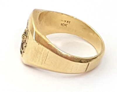 5: 1950s 10ct Gold Korean War United States Marine Corps Insignia