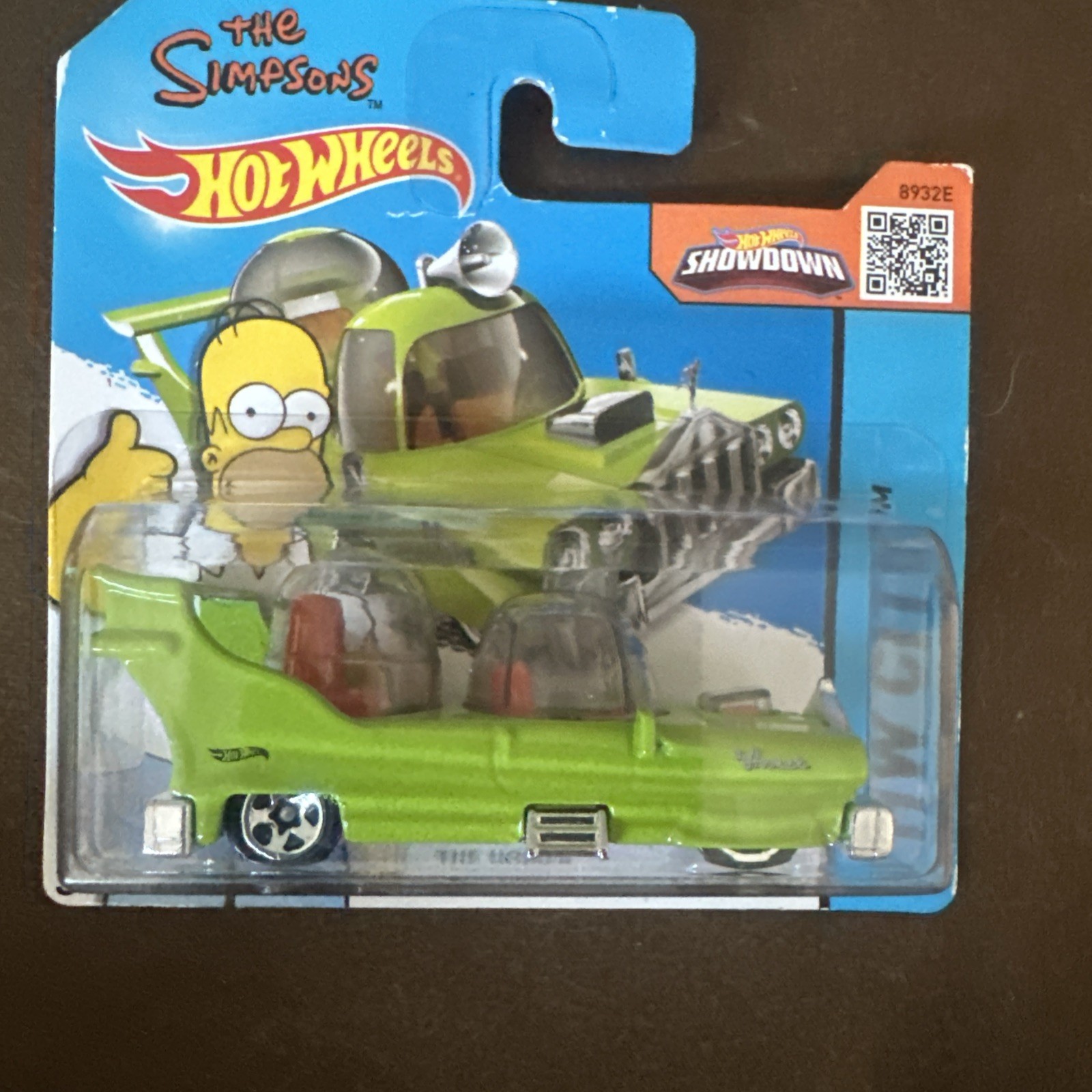 HW City - Simpsons “The Homer” in Green - Short Card - 2013