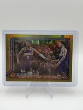 2025-26 Topps Basketball Phoenix Suns HEAT CHECK True Gold /50 #294