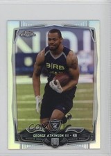2014 Topps Chrome Mini Refractor George Atkinson III #148 7mg