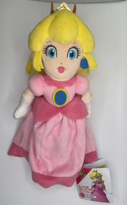 PRINCESS PEACH Japan San-EI Super Mario Allstar Collection AC-05 10'' Plush