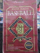 1992 Donruss Series 2 Baseball Sealed Box - Ripken Autos!! BGR