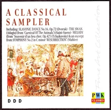 Classical Sampler CD UK Import Various Artists - PWK Classics 1140 (1988)