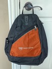 MAYO CLINIC Full Size Backpack Luggage Travel Black Orange Shoulder Sling Tote — photo 1