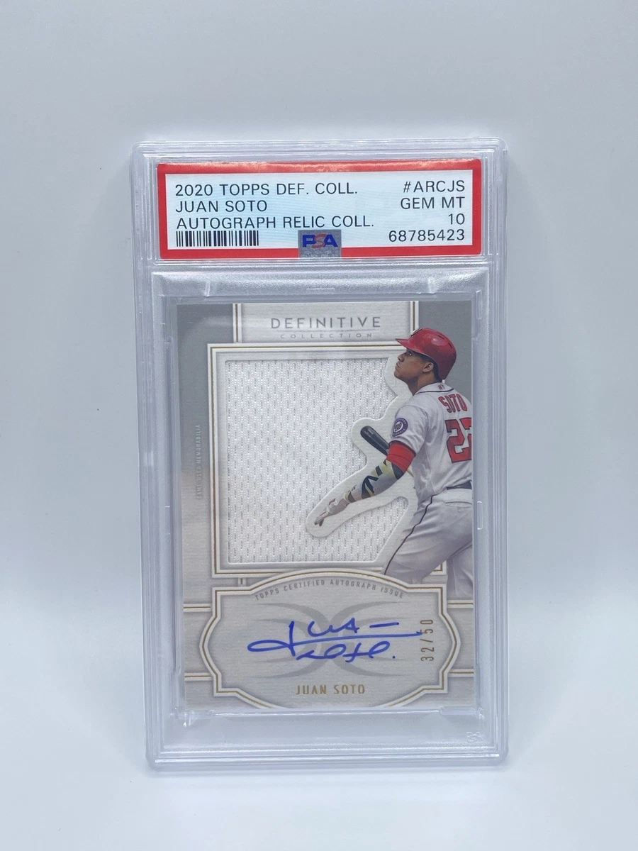 その他 Juan Soto auto psa10 topps 2023 Topps Pristine Juan Soto AUTO #PAJSO PSA 10 GEM MINT on