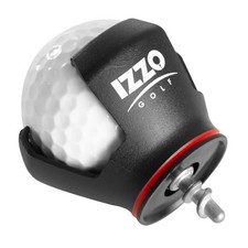 IZZO Golf Ball Grabber For End Of Putter, Screw-In 3-Prong Black 