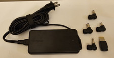 Targus APA90US 90W Universal Laptop AC Adapter Charger - ALL 5 TIPS - MINT