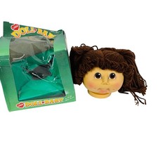 Original Doll Baby Doll Head by Martha Nelson Girl Brown Pigtails 3173