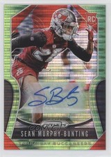 2019 Panini Prizm Rookies Neon Green Pulsar Sean Murphy-Bunting #392 Auto x5u