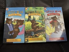 Maurice Sendak’s Little Bear - Lot 3 Brand New factory Sealed VHS Tapes Nick Jr.