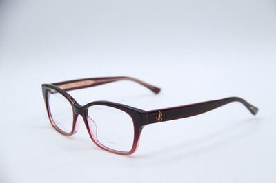 NEW JIMMY CHOO JC 270 EGL VIOLET GOLD GLITTER AUTHENTIC FRAMES EYEGLASSES 53-16