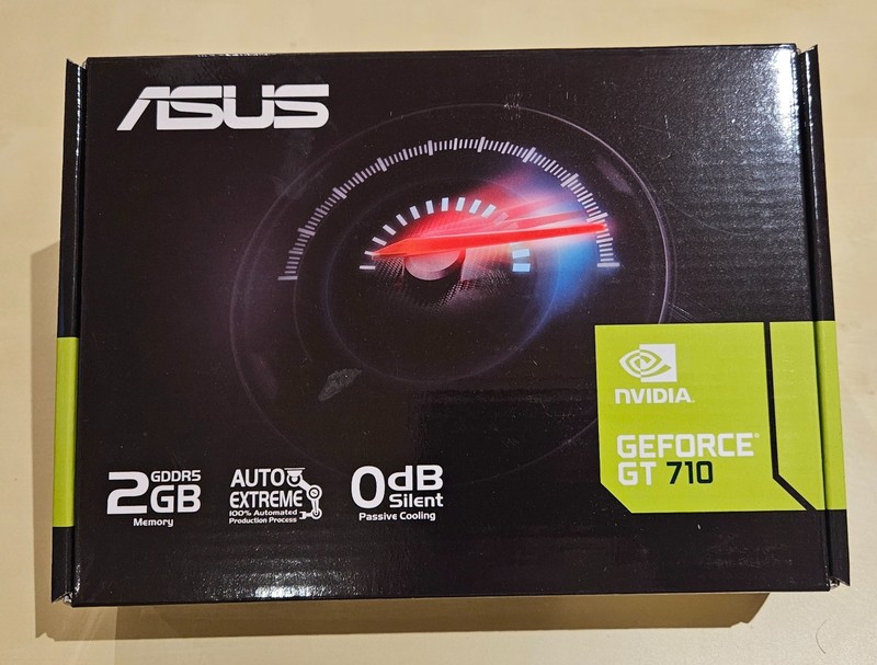 ASUS NVIDIA GeForce GT 710 2GB GDDR5 Graphics Card