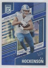 2022 Panini Donruss Elite Status Sparkle 166/275 TJ Hockenson #72 05fj