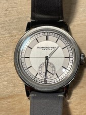 Raymond Weil Millesime Gents Watch. Unmarked,  worn twice, silver dial,
