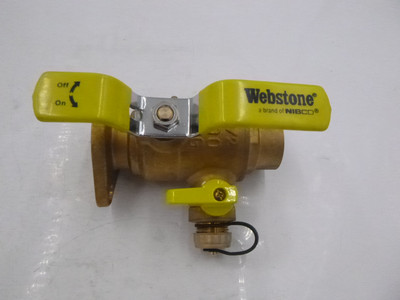 Webstone 1-1/2'' Sweat Isolator Flange with Drain 600WOG H-50416