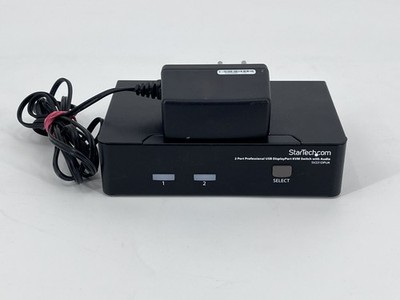StarTech.com 2-Port Professional USB DisplayPort KVM Switch mit Audio SV231DPUA