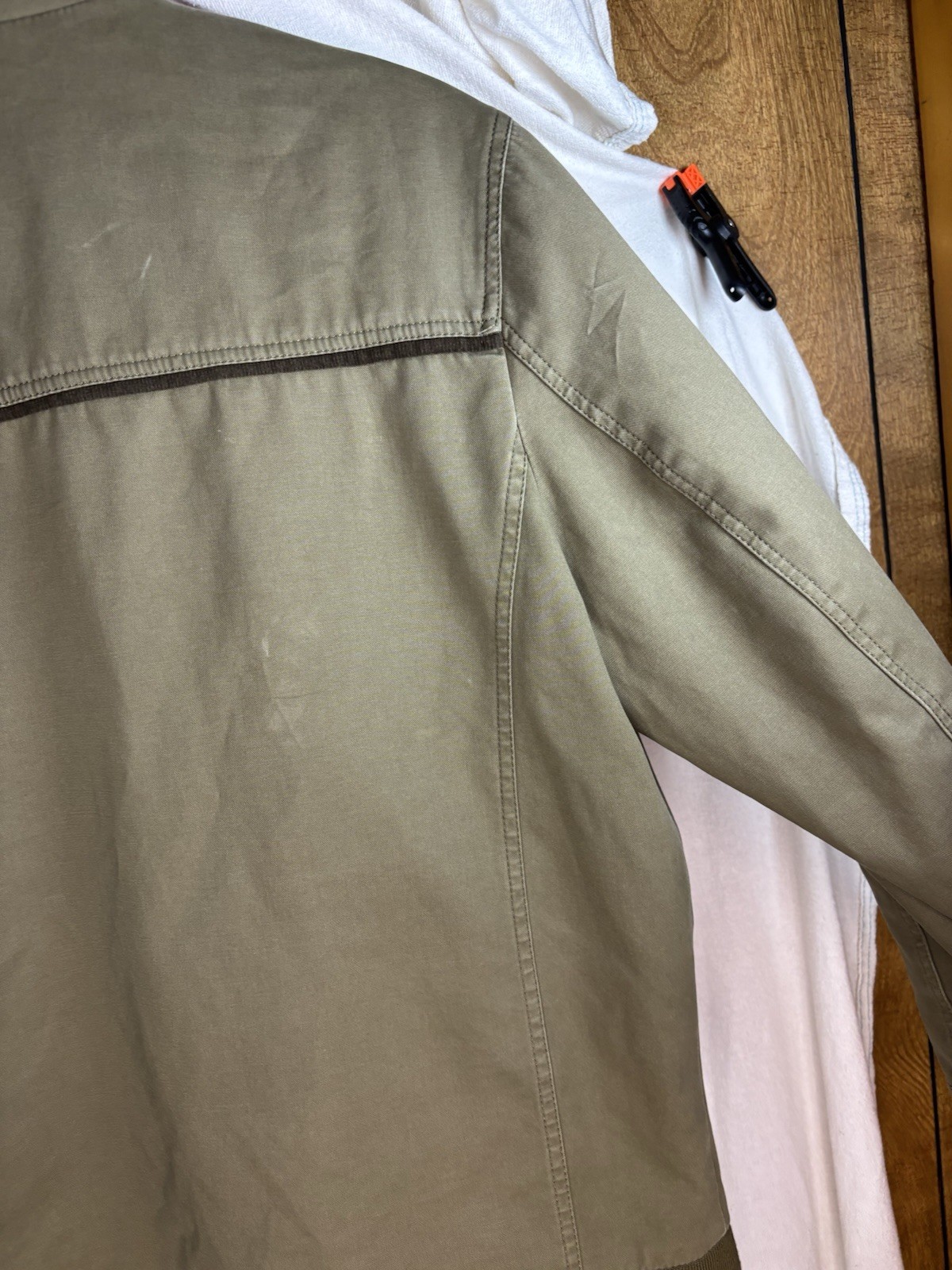 Playboy Collection Zip Up Jacket Large Green Bomb… - image 17