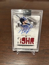 Topps Luminaries Kris Bryant Home Run Kings Autograph Patch /5 Cubs