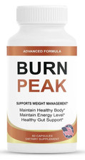  1 Pack Burn Peak for Advanced Weight Loss, BurnPeak Fat-Burner Formula