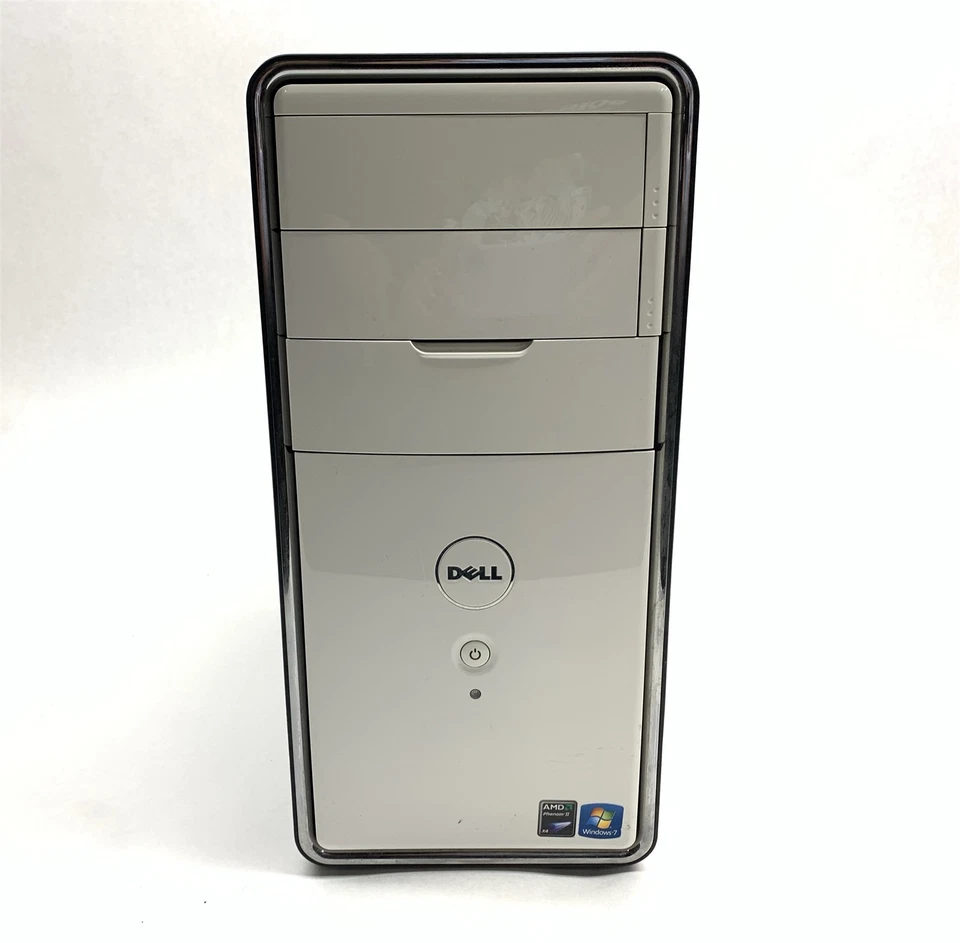 Dell Inspiron 570 MT AMD Phenom II X4 820 2,8 ГГц 8 ГБ 200 ГБ SSD W10 ПК WIFI GT710 - Изображение 2 из 4