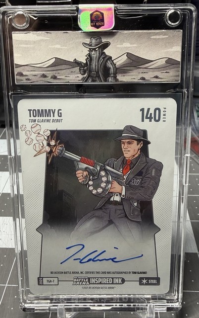Tom Glavine "Tommy G" 2026 Battle Arena Inspired Ink Auto Steel 140 Power