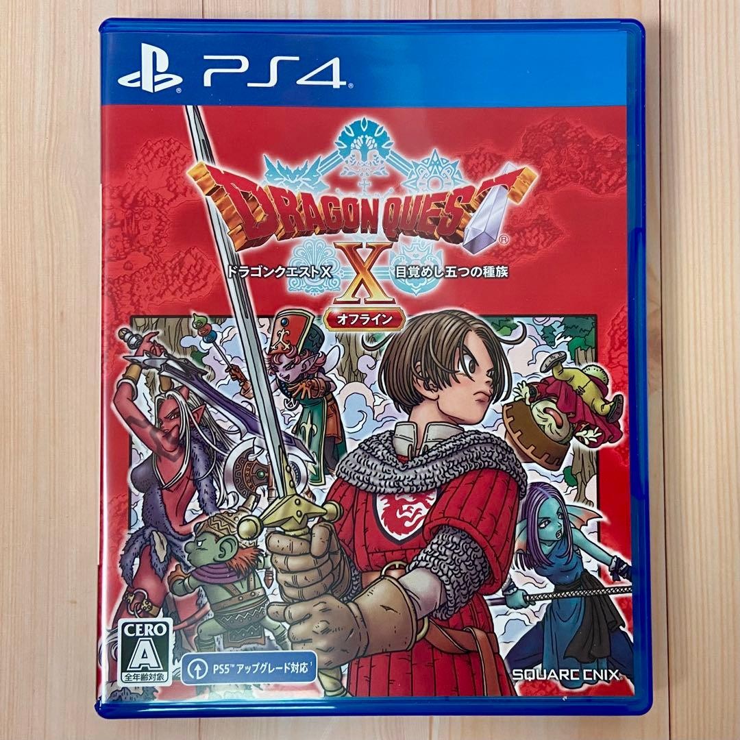 Dragon Quest X Awakening: Five Races Offline PS4 Square Enix Used Japanese ver