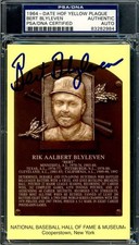 Bert Blyleven Cards, Rookie Cards and Autographed Memorabilia Guide 33