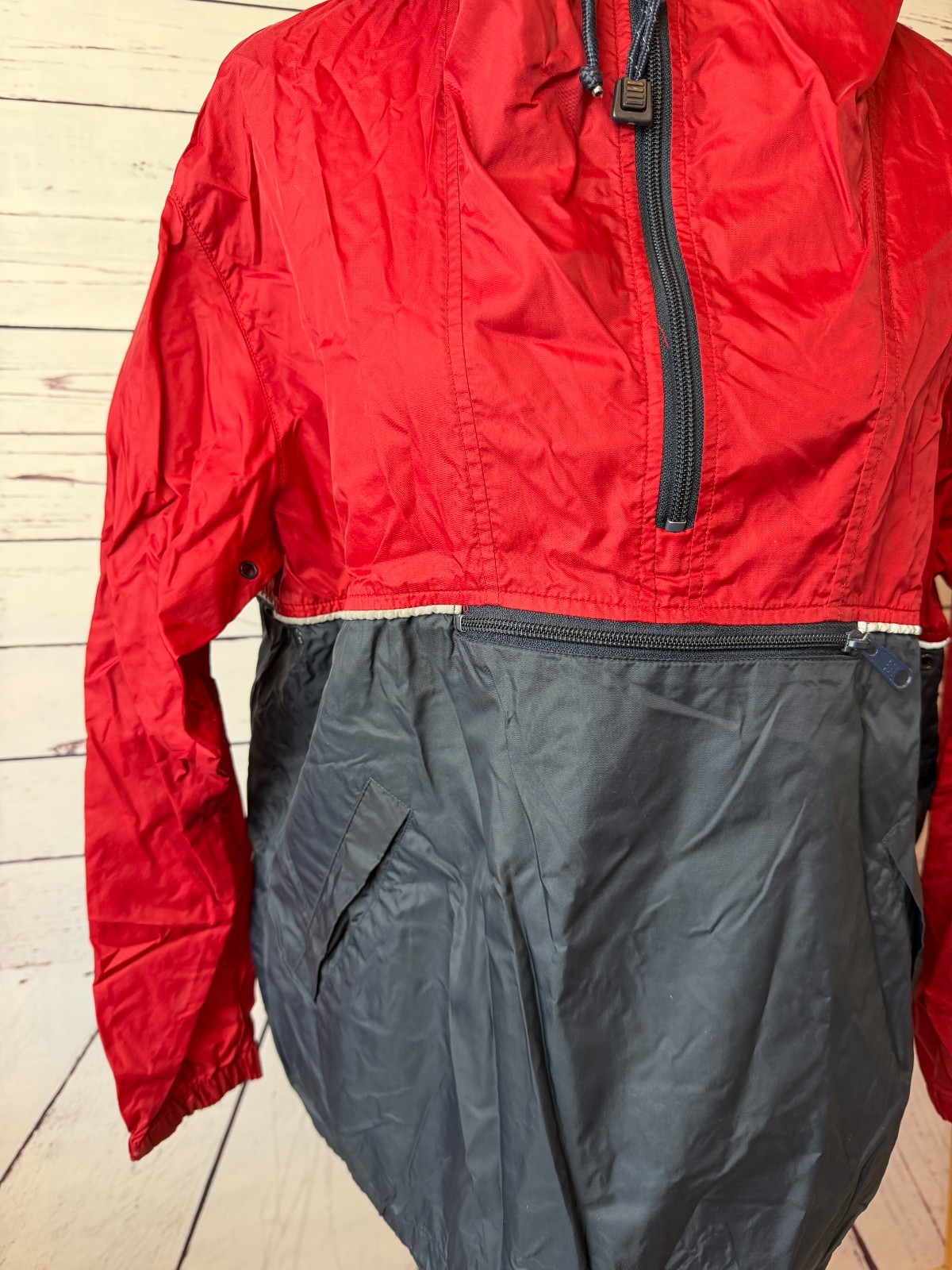 Gap Jacket Windbreaker Packable Small Hoodie Y2K … - image 5