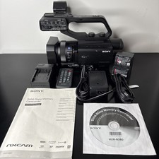 Sony HXR-NX80 4K NXCAM Camcorder (10H) w/ 512GB SD | Remote | Manual | 2 OEM 🔋s
