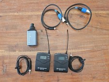Sennheiser EW100 G3 Wireless XLR Lav Mic System  Transmitters,Receiver  Cables