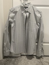 J Crew Slim Flex Oxford  Men's Plaid Button Up Long Sleeve Shirt  Medium