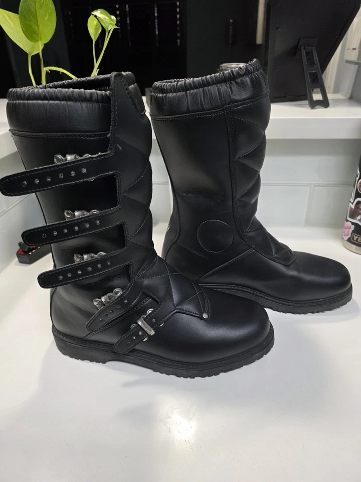 Sidi Scramble  Rain Motorcycle Boots Men's 9 - Image 4 of 4