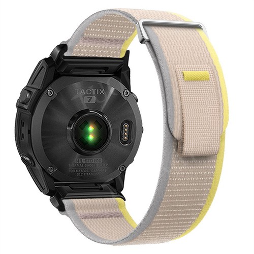QuickFit Nylon Band Watch Strap For Garmin Fenix E 8 7 7X 6 6X Pro 5 5X 3HR Epix - Picture 3 of 55