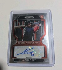 2022 Panini Prizm Jack Lopez Auto Rookie RC RA-JZ Red Sox Boston
