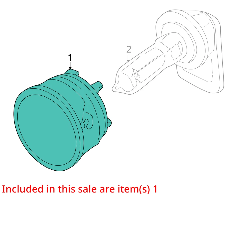 Угловой/парковочный противотуманный бампер подходит для пикапа 01–04 FORD F150 - Изображение 3 из 4