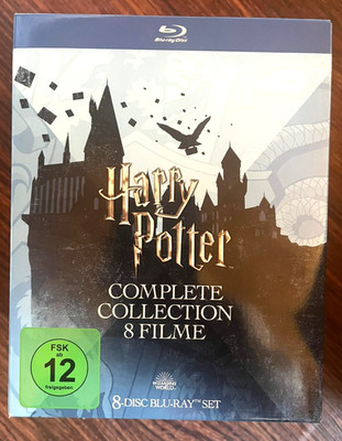 Harry Potter The Complete Collection 8 Filme Blu-ray KEIN PORTO