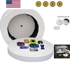 Large Microwave Kiln for Glass Fusing