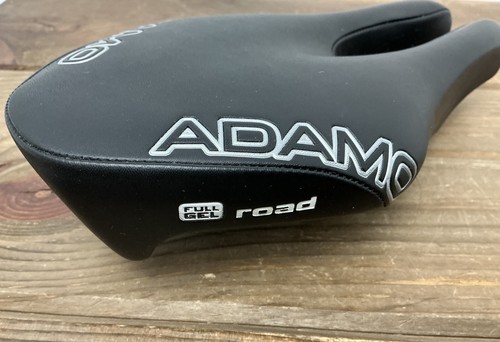 ISM Adamo Sillín de Carretera Gel Completo Asiento de Bicicleta/Bicicleta Cuero Negro - Imagen 7 de 24
