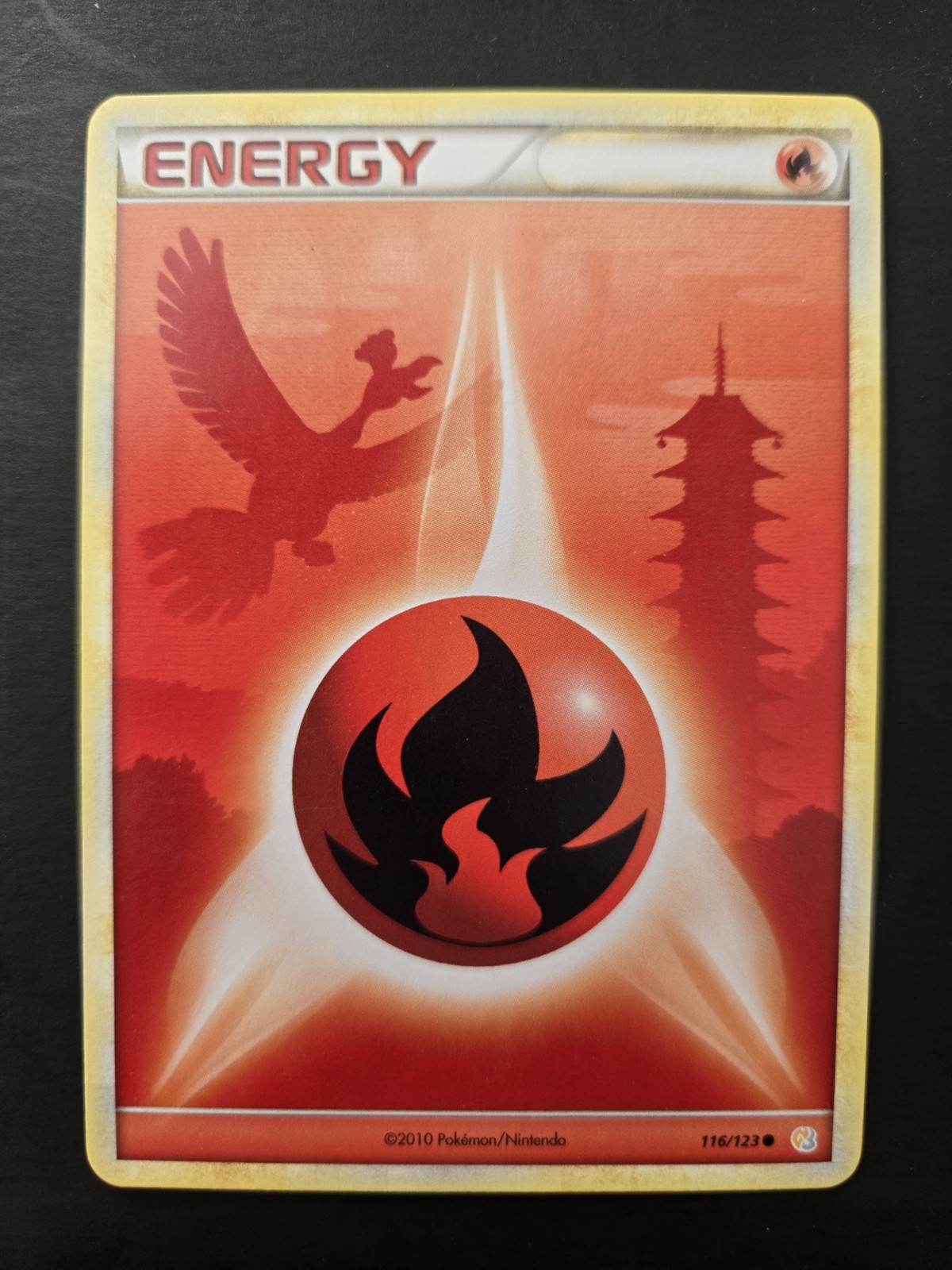 Fire Energy 116/123 HeartGold SoulSilver Regular Card LP Pokemon TCG 🔥🔥🔥