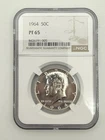 1964 Kennedy Half Dollar 50C NGC PF65 Proof 90% Silver