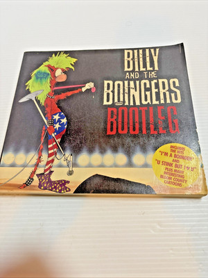 Bloom County Billy and the Boingers Bootleg Book w/ Record Comic Humor Vinyl