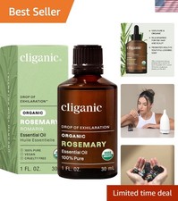 100 Pure Rosemary Essential Oil - Aromatic Skincare  Hair Treatment - 1 Fl Oz