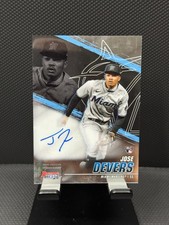 2021 Bowman's Best Jose Devers Base RC Auto #B21-JD Marlins Best of 2021
