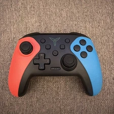 ELISWEEN Wireless Switch Pro Controller Neon Blue/Red Nintendo Switch & Switch 2